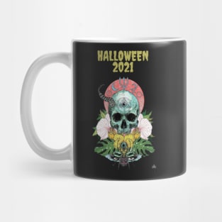 Halloween T-shirt 2021 Horor Design Of Spirit Mug